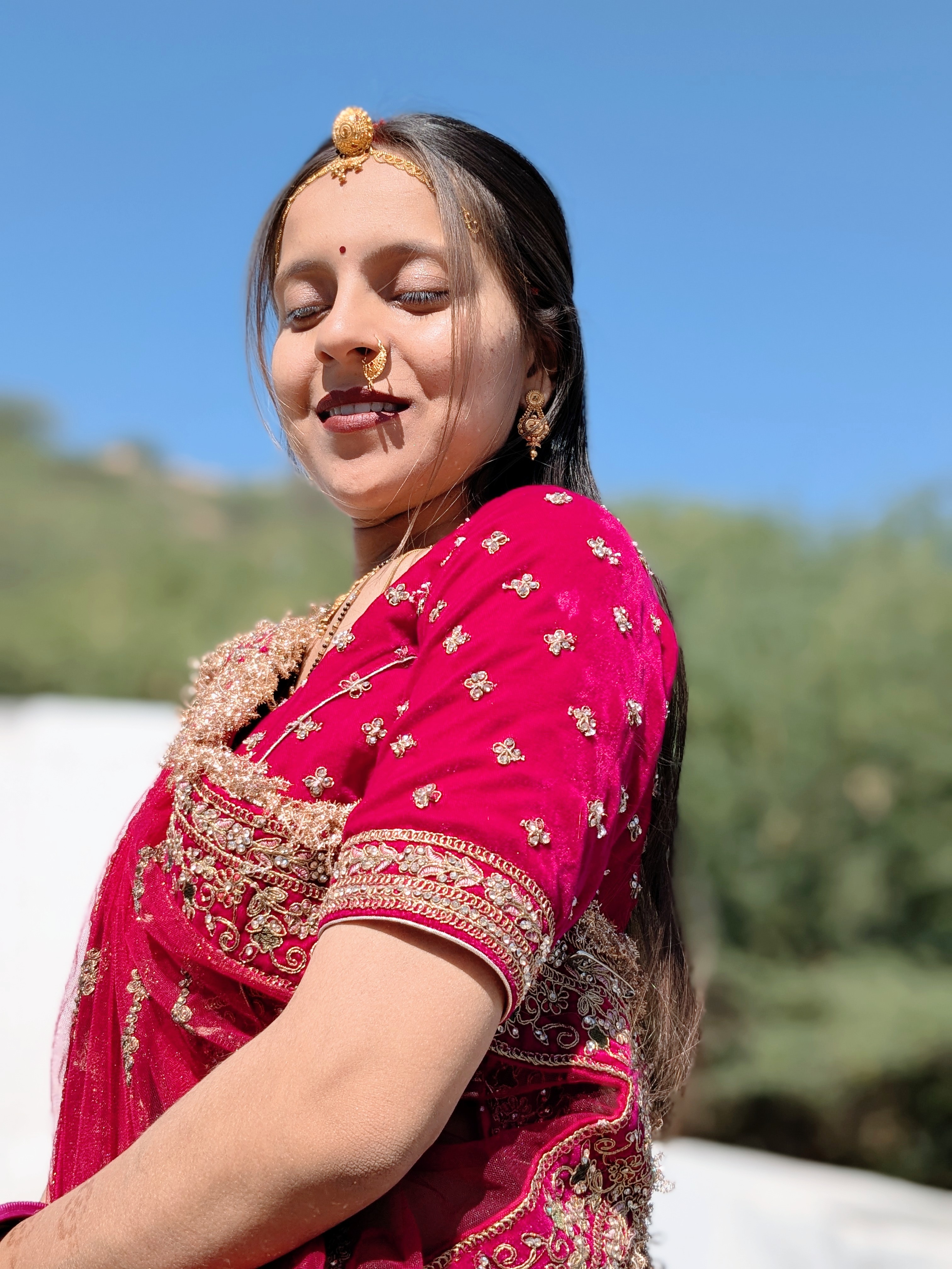 Bridal look