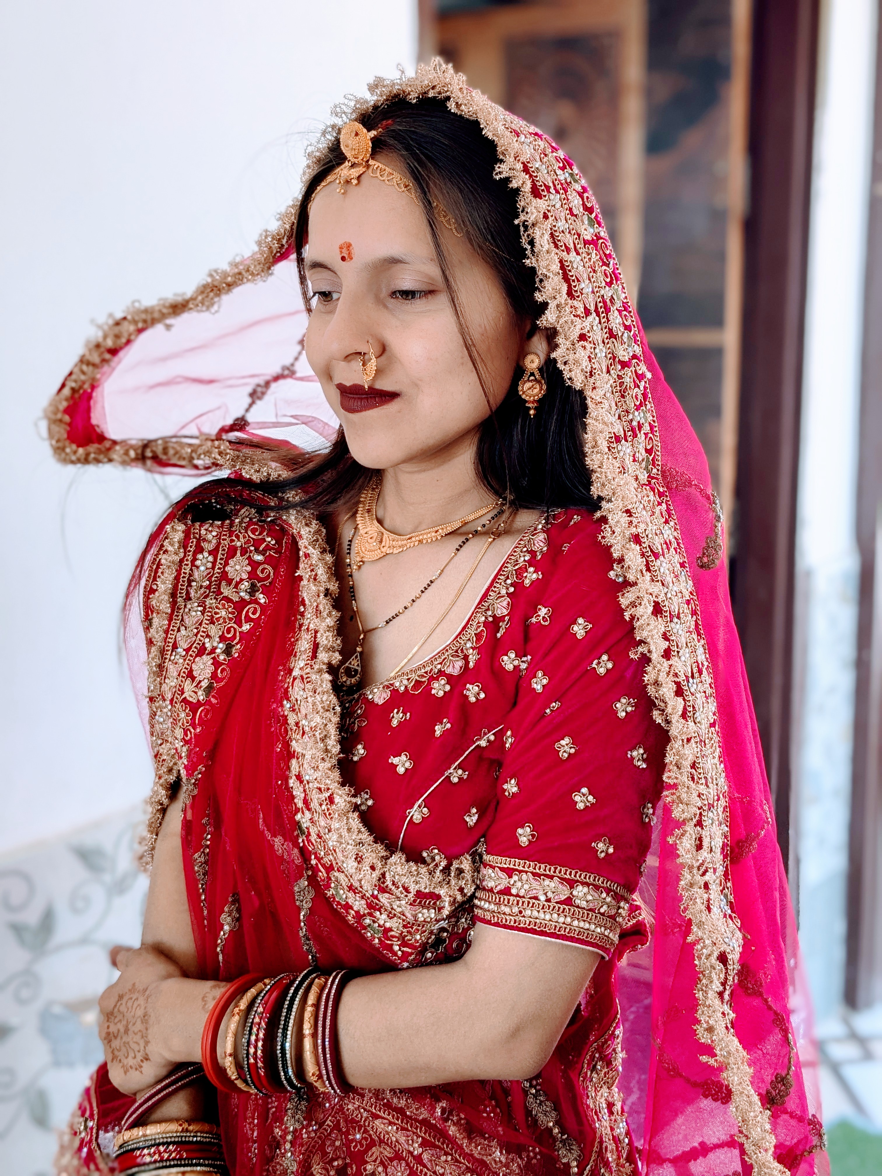 Bridal look